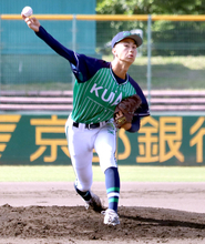 【大学野球】京都先端科学大の１年生・井上翔太が公式戦初勝利「正直うれしいです」１８６センチ、最速１４５キロ右腕がチームを救った