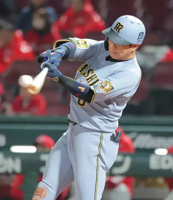 「【阪神】値千金２年ぶり決勝１号２ランの木浪聖也、試合後の囲み取材では笑顔なし「明日に向けて切り替えて」絶好調男に慢心なし」の画像