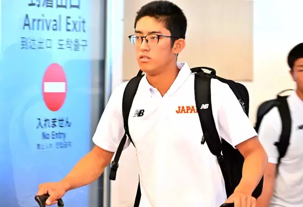 【Ｕ―１８】高校日本代表のエース・織田翔希「このチームでできたことが財産」進路は未定…高校日本代表が台湾から帰国