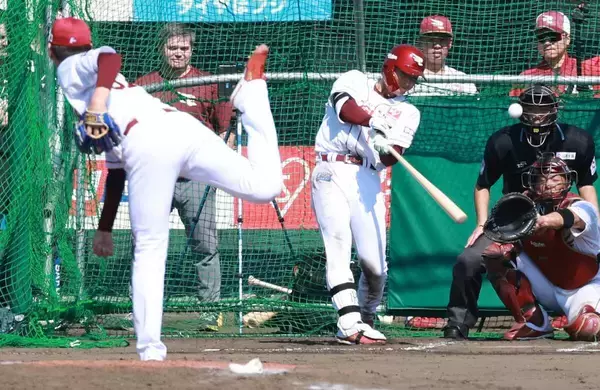 【楽天】宗山塁　“今季初安打”「フライを打ちにいくわけではないけど、打球にいい角度がつくように」長打力向上を見据えて打撃フォームを試行錯誤