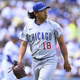 「カブス今永昇太、大谷翔平に初の２安打＆３打席連続出塁許す…初回３失点以降５回まで無失点でこらえ援護待つ」の画像1