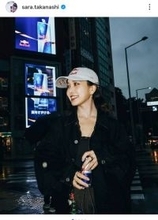 「美しすぎる」オフの高梨沙羅　クールビューティー加速「かっこ良すぎて最高」「すってきー」雰囲気激変