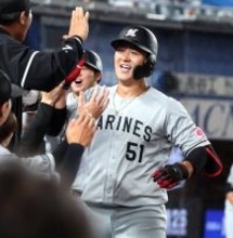 【ロッテ】山口航輝が７回に今季１号２ラン　打球角度２０度の弾丸ライナーに「入るとは思わなかった」