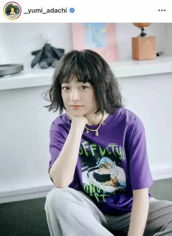 えっ４４歳？「信じられない」安達祐実、最新姿にビックリ「若さの秘けつ教えて」短め前髪「お人形さんみたい」