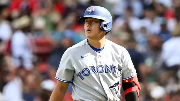岡本和真、６試合連続ノーアーチ　４の０、３三振のブレーキで打率．２２９に降下　ブルージェイズ完敗で借金８
