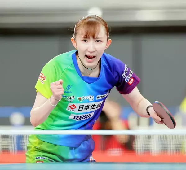 【卓球全日本】早田ひな、女子シングルス史上４人目の４連覇王手！　２３年準Ｖ・木原美悠を４―２で下す