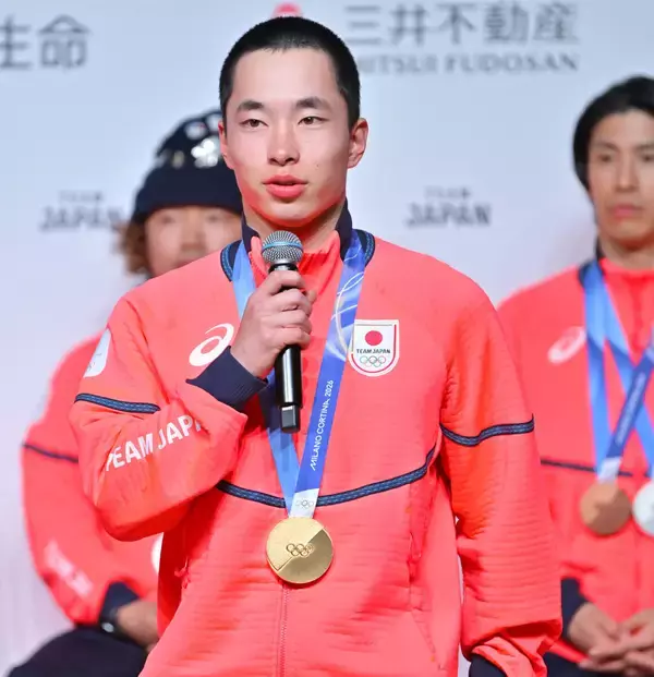 【五輪】スノボ男子の木村葵来「いまだに金メダルを取った自覚が持てていない」２６日は福島で凱旋試合
