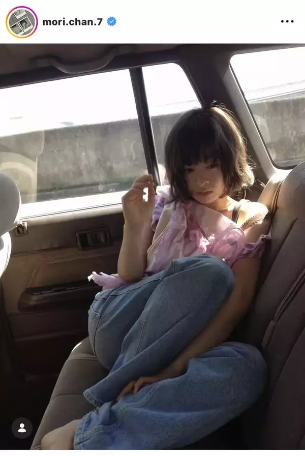 「春から来た美女」森七菜、アンニュイな雰囲気のオフショにくぎ付け…「ドキドキしちゃうよ」「溢れる透明感と美」