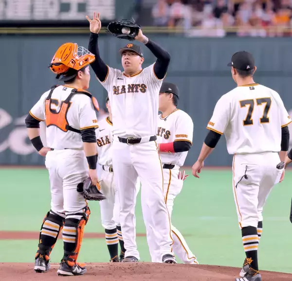 【巨人】新助っ人マタが５回２失点６Ｋ「日本の野球のレベルの高さを感じた」来日初先発でＭＡＸ１５６キロ