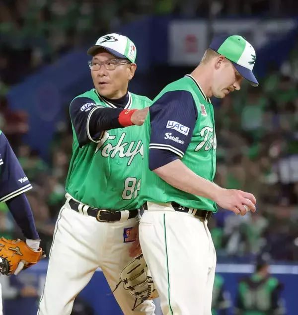 【ヤクルト】ウォルターズが６回途中３失点で来日初勝利ならず　池山隆寛監督の期待に応えられず