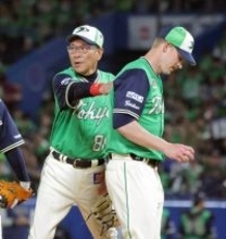 【ヤクルト】ウォルターズが６回途中３失点で来日初勝利ならず　池山隆寛監督の期待に応えられず