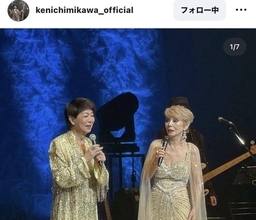 美川憲一と５５周年レジェンド歌手との大御所すぎる２ショが注目「ウットリ」「しぶとく歌いつづけるのよ」研ナオコと歌声