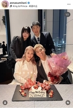 レイザーラモンＨＧの美人妻・ 住谷杏奈、夫の誕生日に家族ショットを公開！