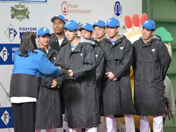 【日本ハム】ドラ１・大川慈英が“ルーキーお披露目会”で新愛称を募集「新しい愛称を考えて」　野村佑希と「ジェイ」被り