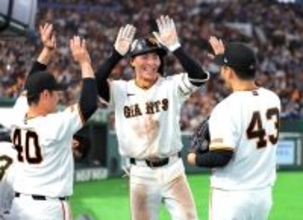 ＯＰ戦巨人１号は育成・平山功太！初１軍即スタメンで猛打２打点　超新星２２歳に阿部監督「残してチャンス与える」