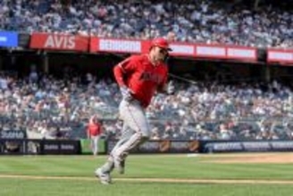 トラウトが“史上初”のヤンキースタジアム４戦連発　ジャッジの４発上回る４戦５発　世界最高の打ち合い「本当に楽しかった」