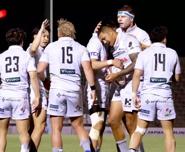 【ラグビー】静岡、６勝目でＰＯ進出に望みつなぐ　浦安の追い上げ振り切って７トライの快勝