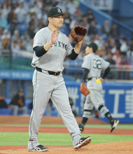 【巨人】田中将大が初回３安打２失点　中１１日で先発もヤクルト打線につかまる　阿部監督就任後初の８連勝なるか