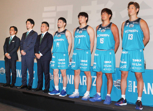 京都ハンナリーズ・川嶋勇人「恐れていた事態が２つも同時に…」　新体制発表会見　新設Ｂプレミア９月開幕