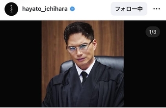 ３９歳・市原隼人が１７年ぶり「世にも奇妙な物語」で裁判長役「かっこよ」「ＧＡＣＫＴさんに見えた」