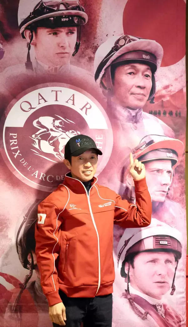 【凱旋門賞】武豊騎手メイショウタバルに調教初騎乗で闘魂注入！！　「戦闘モード」で日本競馬界悲願の凱旋門賞Ｖへ