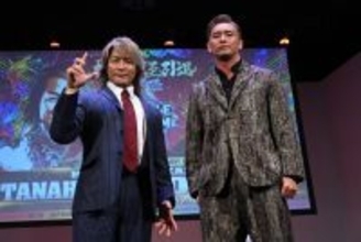 棚橋弘至、オカダ・カズチカとの「引退試合」で予告「ハイフライフロー１００連発でもいきますか」…１・４東京ドーム前日会見