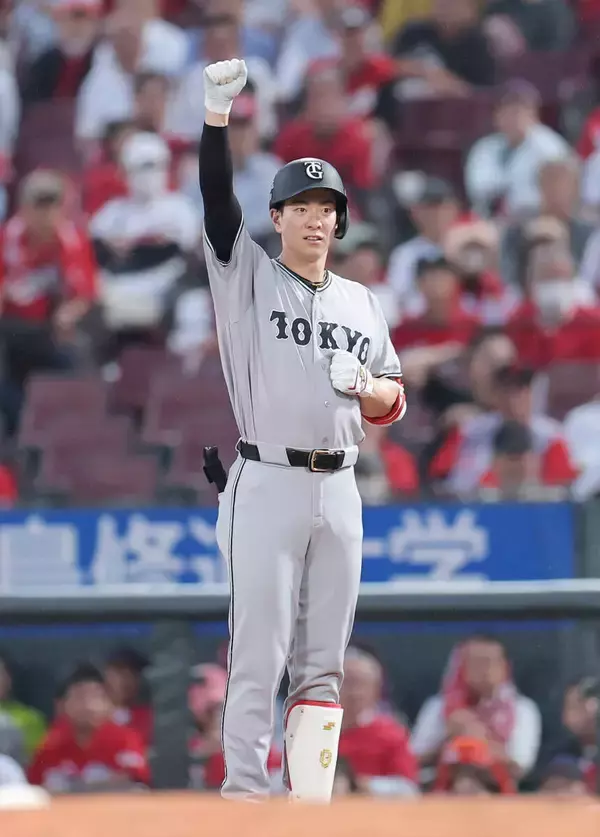 【巨人】松本剛が止まらん！２打席連続タイムリー「チャンスで回してくれたので後ろにつなぐ気持ちでした」わずか１か月で打率．１９０→．２７５