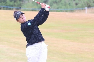 【米女子ゴルフ】山下美夢有「バンカーからホームランを打った」　痛恨のダブルボギー　５位→１１位に後退