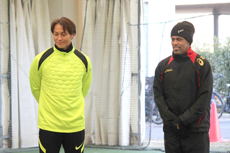 サッカー元日本代表の永井雄一郎氏、三都主アレサンドロ氏がサッカークリニック開催「子どもたちに何かが残ればうれしい」