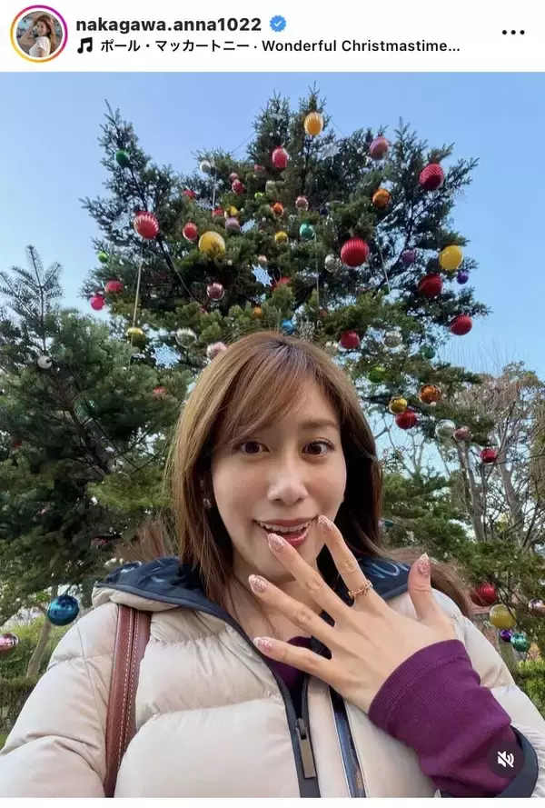 中川安奈アナ、鎖骨見せぴたぴたトップス姿に「美しいスタイル」「素晴らしい」「めんこい」「目の保養」