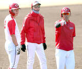 「【広島】ドラ1･平川蓮、WBC戦士に“ダブル弟子入り” キャンプ初日から積極的に質問｢一つでも自分のものにしたい｣」の画像1