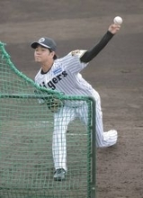 【阪神】昨季３勝の高橋遥人がライブＢＰに登板…熊谷敬宥、浜田太貴ら打者６人と対戦して安打性１本