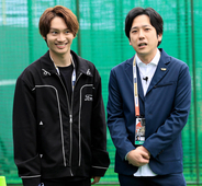 なにわ男子・藤原丈一郎も侍ジャパン合宿に登場　二宮和也と豪華２ショットも