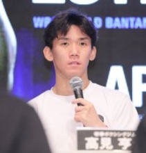 高見亨介　フライ級初陣でＫＯ宣言「倒して終わる」年内の２階級制覇目指し前世界王者アヤラと対戦