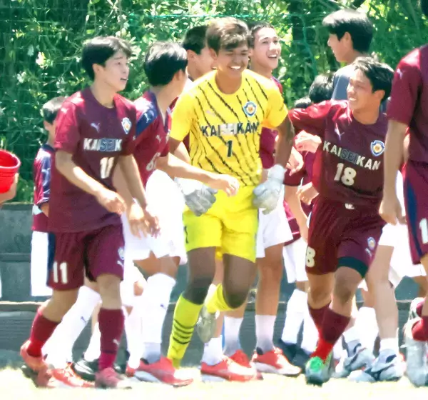 【高校サッカー】浜松開誠館が連覇へあと２勝　常葉大橘に苦しみながらもＰＫ戦で勝利　礒部舜也主将「（全国大会への）通過点」…静岡県総体