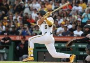 ＭＬＢ１位の有望株　パイレーツ１９歳のグリフィンが初打席で適時二塁打の衝撃デビュー　１０代野手の出場は８年ぶり