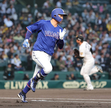 【中日】"天敵"阪神・村上頌樹から初回に先制！２死から中軸つながり、高橋周平が５番起用に応える適時打