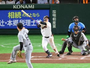 【巨人】中山礼都の犠飛で５回に先制！　先発・井上温大に待望の援護！