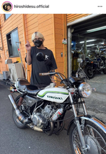 「ヒロシです…」平成にブレイク　５４歳芸人の愛車バイクに騒然「カッケー」「何度見ても素敵」