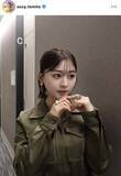「元日向坂４６メンバー、カーキのワンピース姿が「めちゃくちゃ可愛い」「最高」「きれいだなぁ」と話題の富田鈴花」の画像1