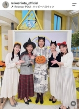 「シューイチもハロウィン仕様でした」潮田玲子さん、共演者との仮装ショットが「めちゃくちゃ可愛い」