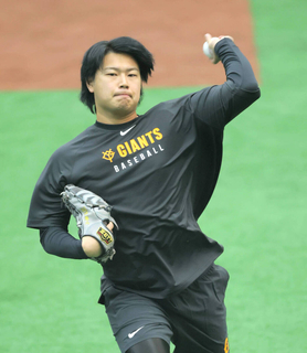 【巨人】現役ドラフトで加入の松浦慶斗　Ｇ球場で初練習「すごくやりやすい環境」　愛称はポケモンにちなみ「ガルちゃん」