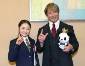 新日本プロレス・棚橋弘至社長　衝撃デビューのウルフ・アロンに「もっともっと頑張って欲しい」と期待…テレビ朝日ビッグスポーツ賞