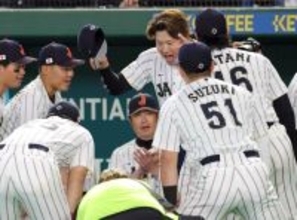 侍ジャパン・村上宗隆が日韓戦で円陣声出し係　メジャーの大先輩へ「点数を取ってあげることが一番気持ちが楽になる」