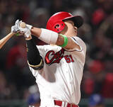 「【広島】ドラ１・平川蓮は実戦復帰へ着々　新井監督「強度は上がってきている」この日はシート打撃＆シートノックに参加　右肩痛で離脱中」の画像1