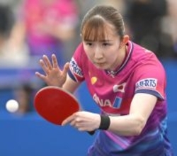 【世界卓球】早田ひな、チームけん引「攻撃的なプレーで挑戦したい」