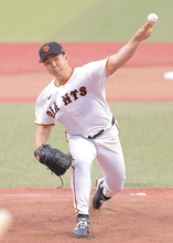【巨人】小笠原慎之介が古巣・中日戦で先発　初回は走者背負いながらも無失点発進…ファーム・リーグ