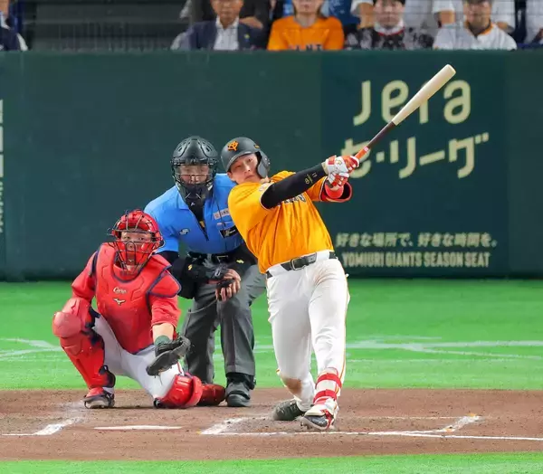 【巨人】一発回答の増田陸「ここ（２軍）で何してんねんと」“師匠”坂本勇人の姿に奮起　一緒にお立ち台「絶対叶えたい」