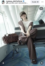 本田翼、久々私服ショットのテーマは「快適な空の旅」ブラウンコーデにファンもん絶！「メロすぎる」「世界一好き」