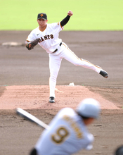 【巨人】育成３年目左腕・千葉隆広が５回３失点で勝利投手の権利…フェニックス・リーグ阪神戦